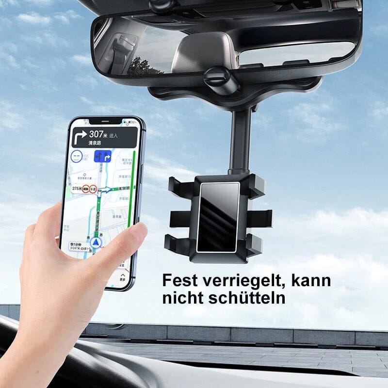 360° Drehbare Auto-Rückspiegel-Handyhalterung